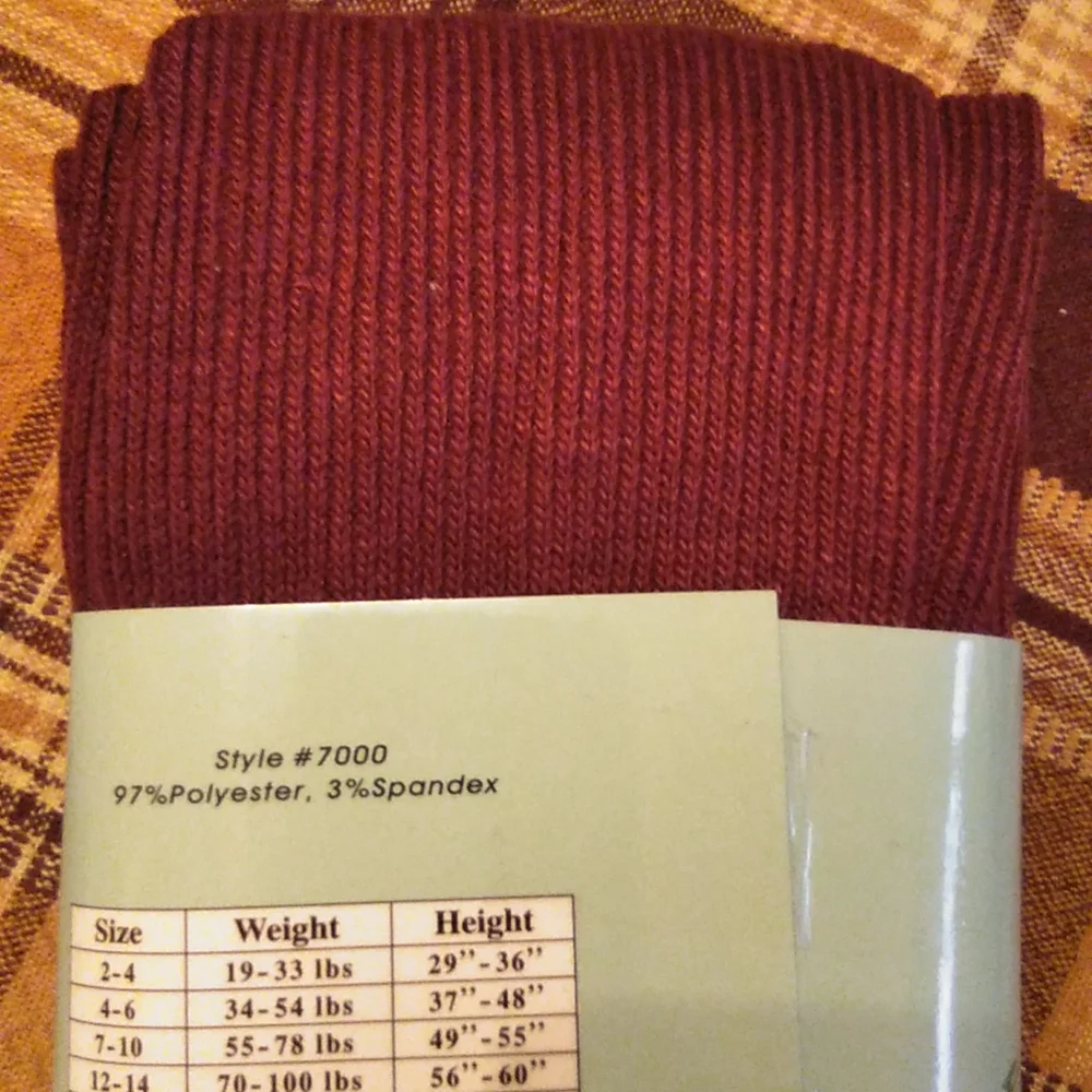 🆕️Piccolo tights ,heavyweight, size 12-14,bundle of 5